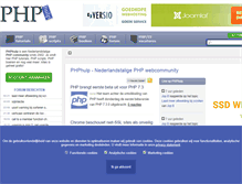 Tablet Screenshot of phphulp.nl